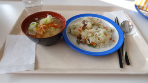 山菜きのこごはん（豚汁付）