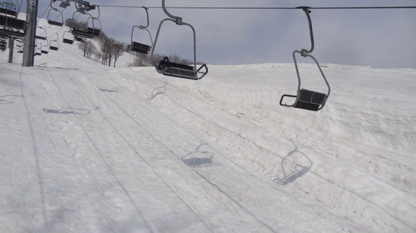 20170415_奥只見丸山スキー場第二ペアリフト乗場付近