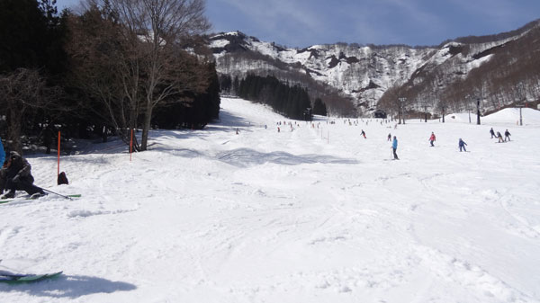 20170416_神立高原スキー場レグルスコース下ポルックスコースのコブ