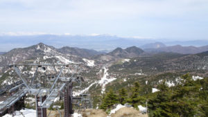 20210424_横手山・渋峠スキー場　山頂からの景色-1