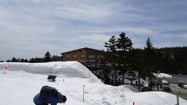 20210424_横手山・渋峠スキー場　山頂長野県、群馬県県境