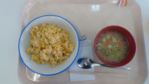 20211226_北日光高畑スキー場　チャーハンと豚汁