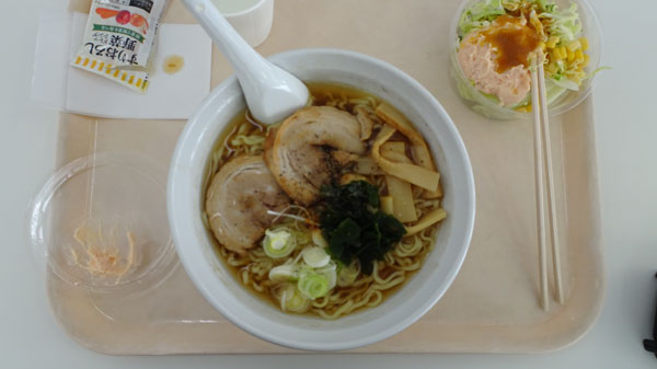 20220109_北日光・高畑スキー場　特製しょうゆとサラダ（750円+350円）