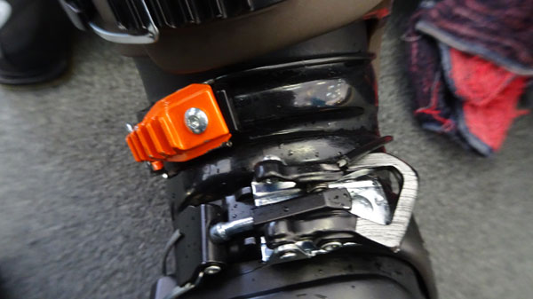 20220110_北日光・高畑スキー場　DALBELLO KRYPTON BOOT ワイヤー切れ