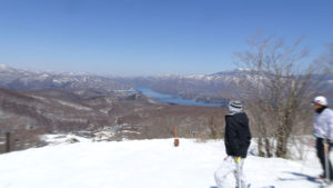 20220417_星野リゾート猫魔スキー場エキサイト山頂からの景色