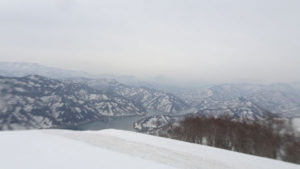 20220424_奥只見丸山スキー場丸山山頂からの奥只見湖