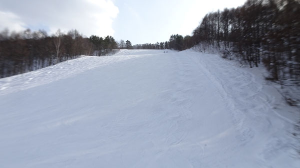 20230109_北日光・高畑スキー場　午後一番のレッドコース