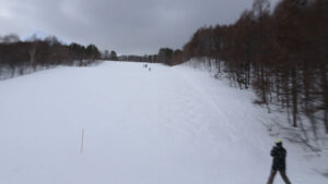 20230304_北日光・高畑スキー場　午後一番のレッドコース