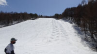 20230321_北日光・高畑スキー場　昼前のレッドコース