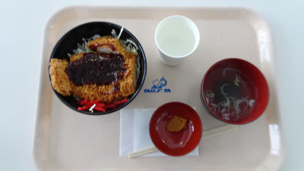 20240113_北日光・高畑スキー場　ソースカツ丼（1,100円）