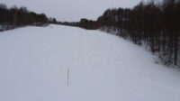 20240120_北日光・高畑スキー場　15時過ぎのレッドコース