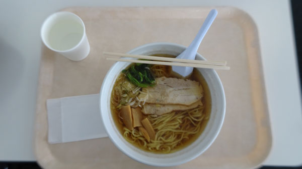 20240128_北日光・高畑スキー場　しょうゆラーメン（900円）
