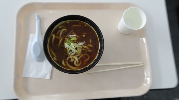 20240212_北日光・高畑スキー場　カレーうどん（1,000円）